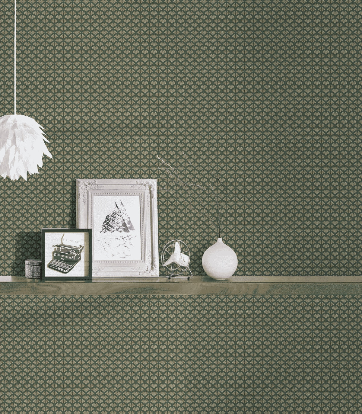 A.S. Création Art Deco Tapete Grün 379585 Tapete Trendwall 2 Wandtapete Design