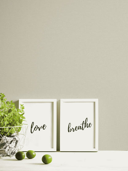 A.S. Création Unitapete Uni Beige 379861 Tapete Michalsky 4 Change is good Wand