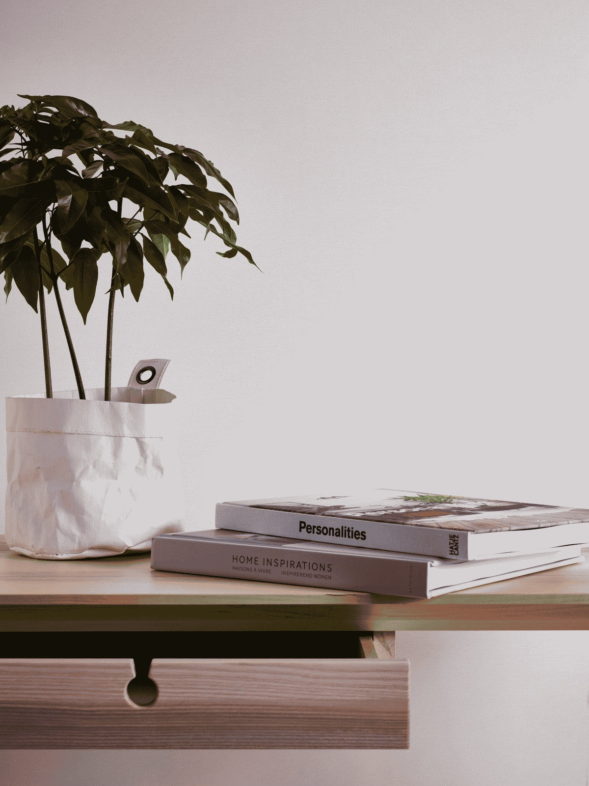 A.S. Création Unitapete Uni Weiß 379862 Tapete Michalsky 4 Change is good Wand