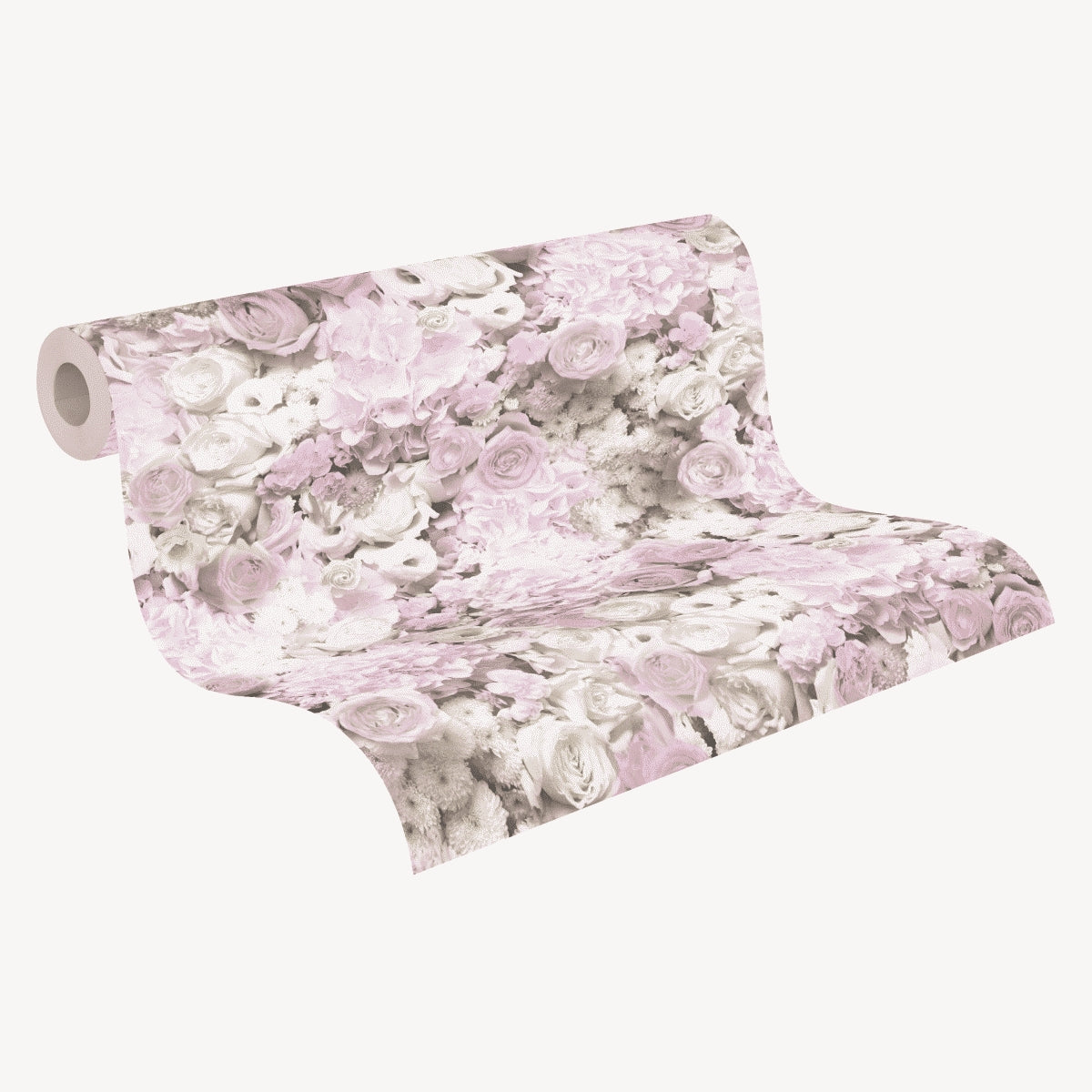 A.S. Création Blumentapete Blumen floral Rosa 380081 Trendwall 2 Wandtapete