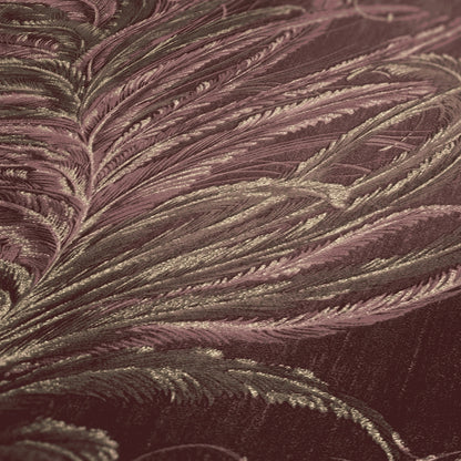 A.S. Création Tapete mit Federn Rot 380093 Tapete Mata Hari Wandtapete Design