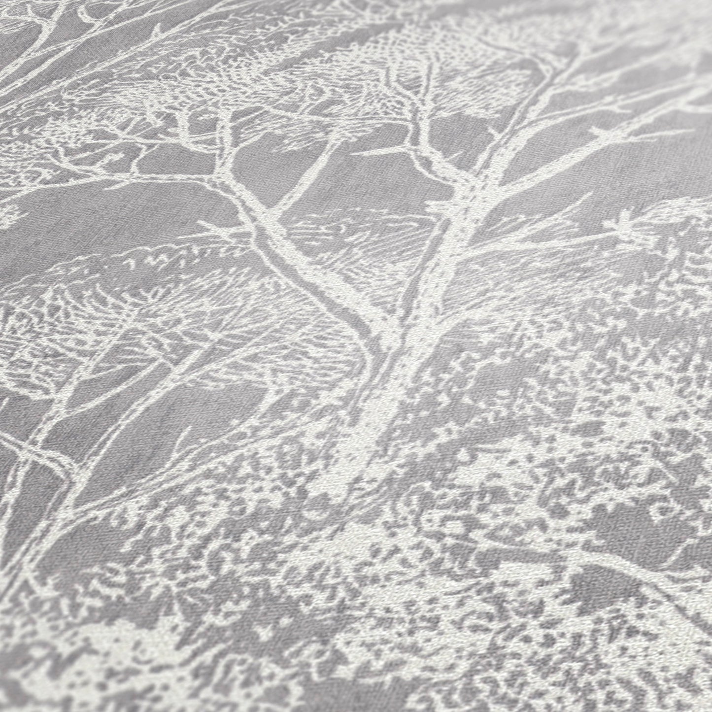 A.S. Création Waldtapete Creme 380231 Wandtapete Vliestapete Natur Grafik Vinyl