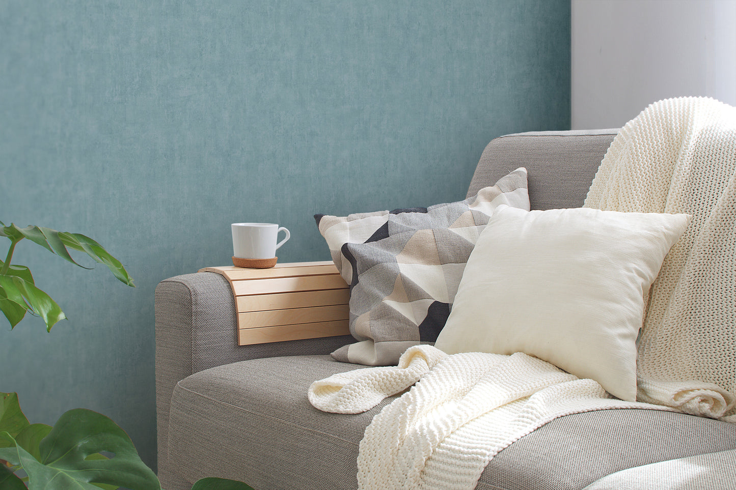 A.S. Création Uni Tapete Blau 380243 Wandtapete Vliestapete Unis Vinyl Rolle