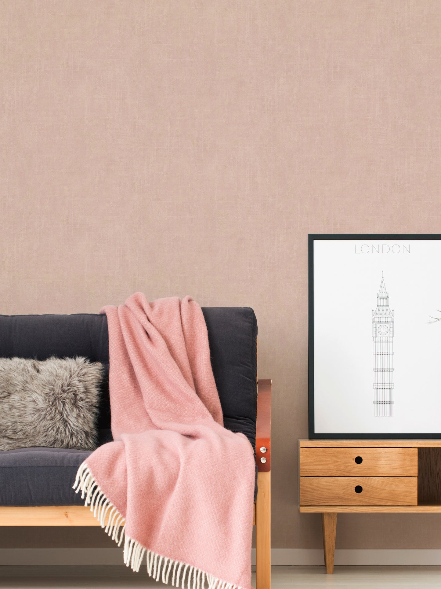 A.S. Création Uni Tapete Metallic 380246 Wandtapete Vliestapete Unis Vinyl Rolle