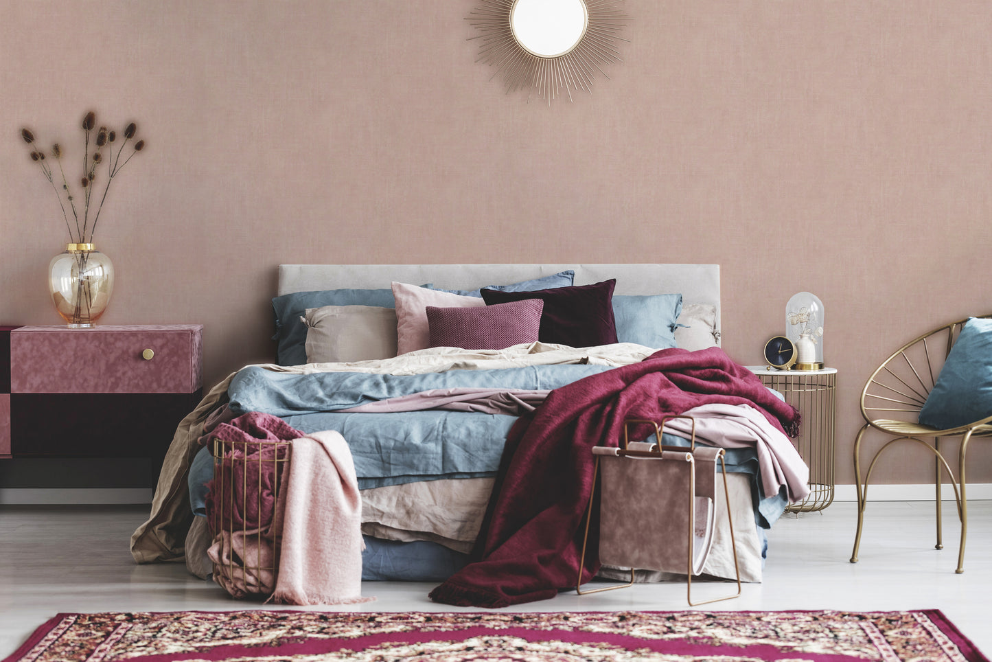 A.S. Création Uni Tapete Metallic 380246 Wandtapete Vliestapete Unis Vinyl Rolle