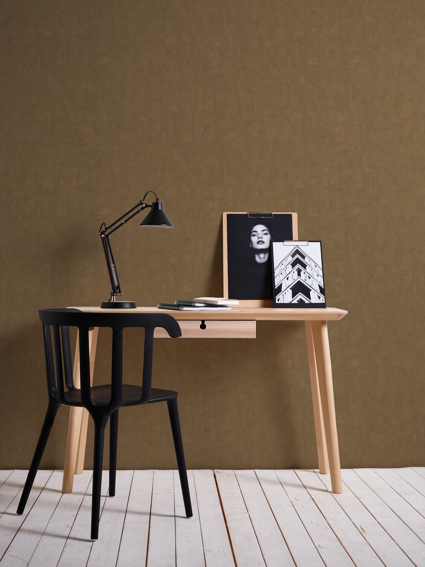 A.S. Création Uni Tapete Braun 380247 Wandtapete Vliestapete Unis Vinyl Rolle