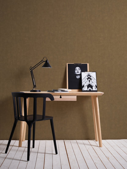 A.S. Création Uni Tapete Braun 380247 Wandtapete Vliestapete Unis Vinyl Rolle