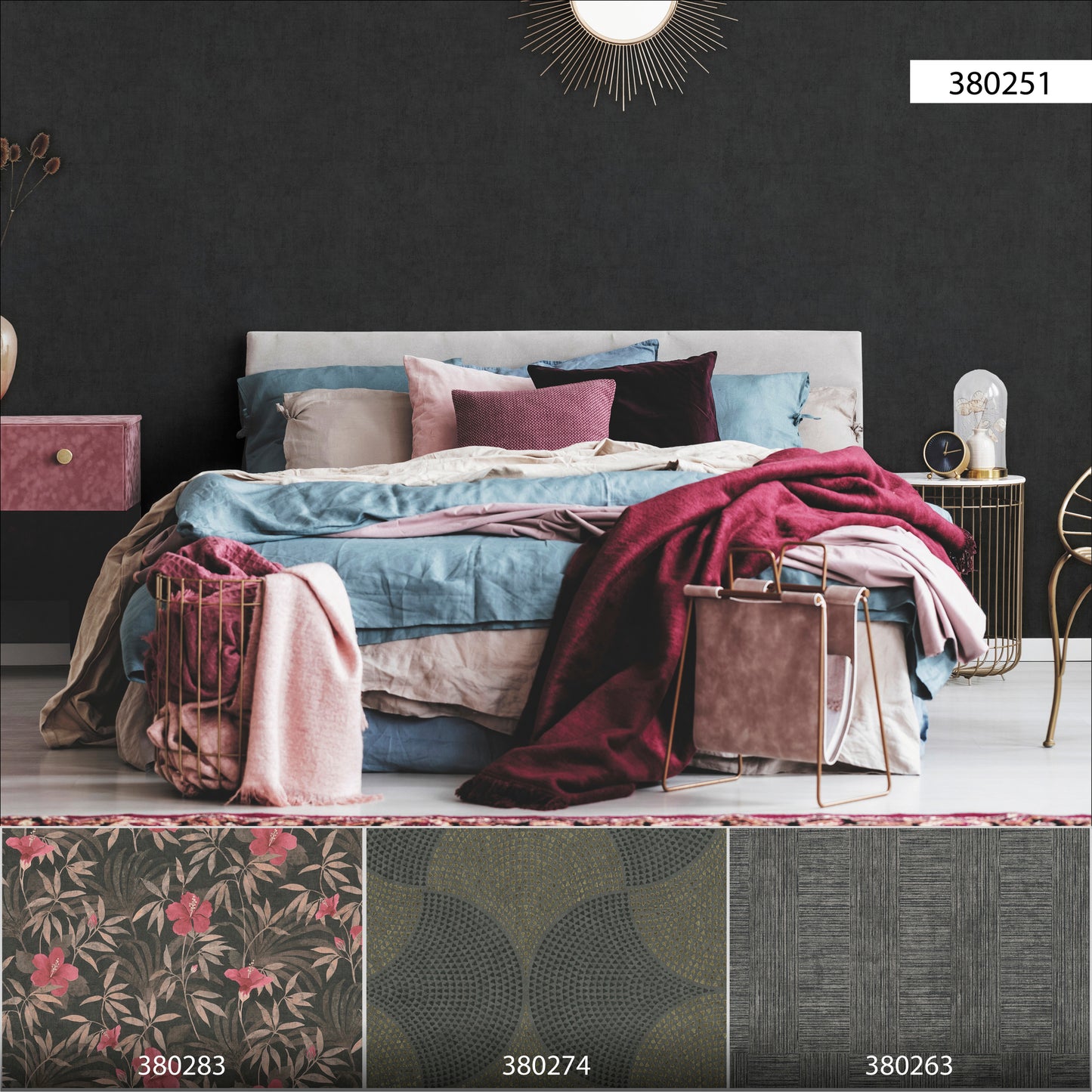 A.S. Création Uni Tapete Schwarz 380251 Wandtapete Vliestapete Unis Vinyl Rolle