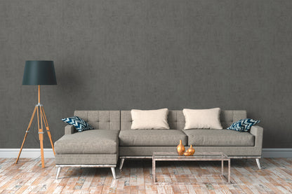 A.S. Création Uni Tapete Grau 380252 Wandtapete Vliestapete Unis Vinyl Rolle