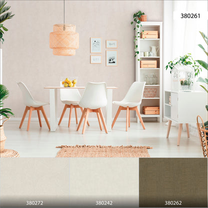 A.S. Création Designer Tapete Creme 380261 Wandtapete Vliestapete Vinyl Rolle