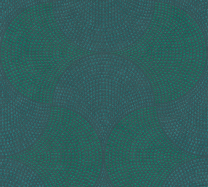 A.S. Création Art Deco Tapete Blau 380271 Wandtapete Vliestapete Grafik Vinyl