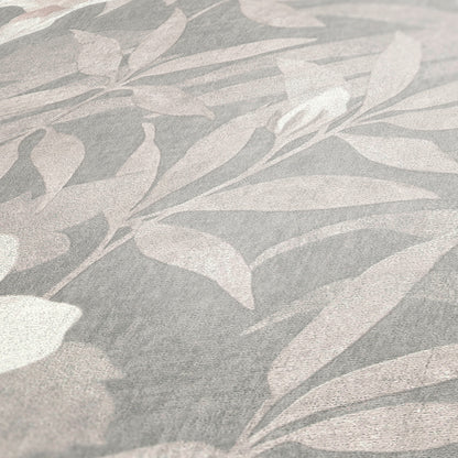 A.S. Création Blumentapete Beige 380284 Wandtapete Vliestapete Floral Vinyl
