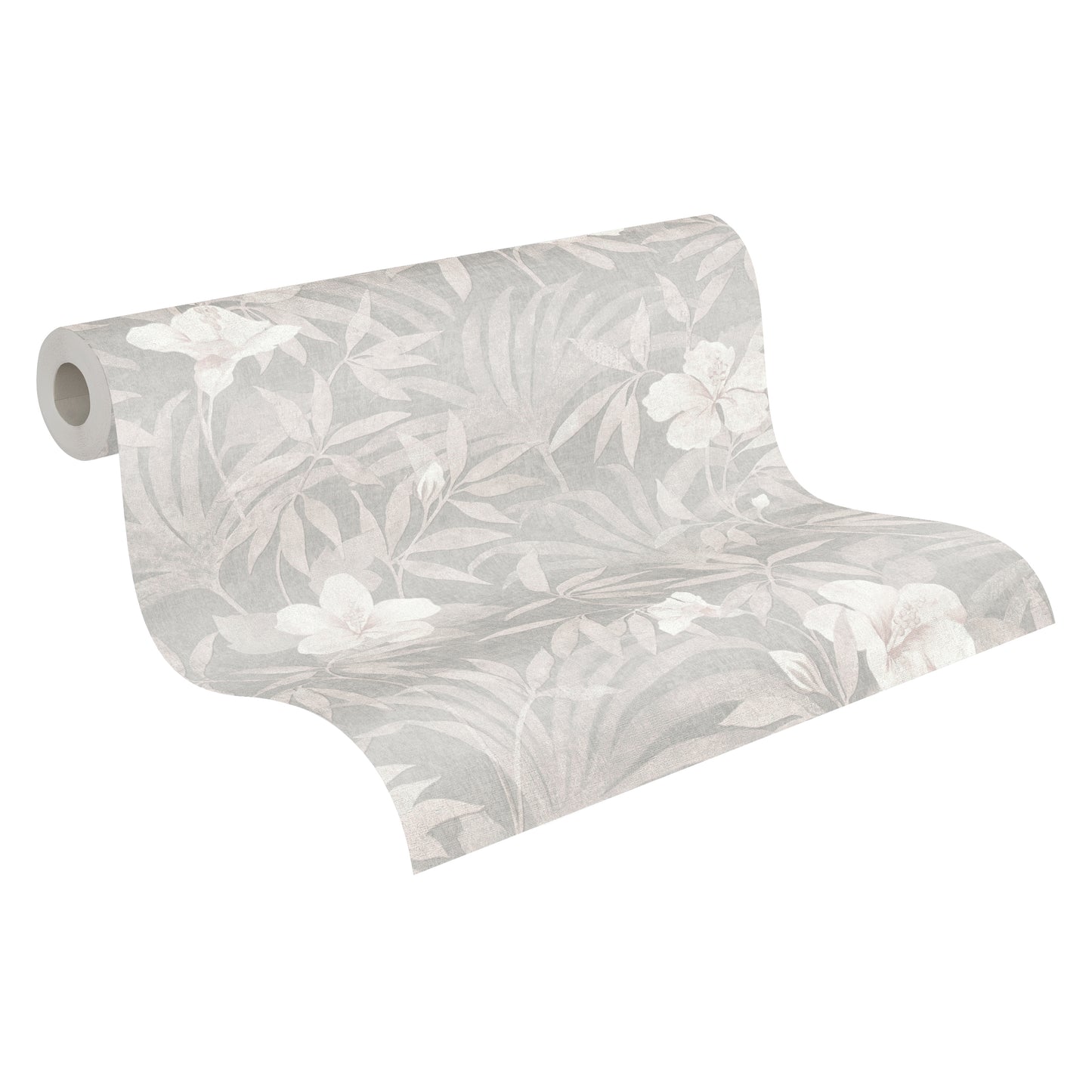 A.S. Création Blumentapete Beige 380284 Wandtapete Vliestapete Floral Vinyl
