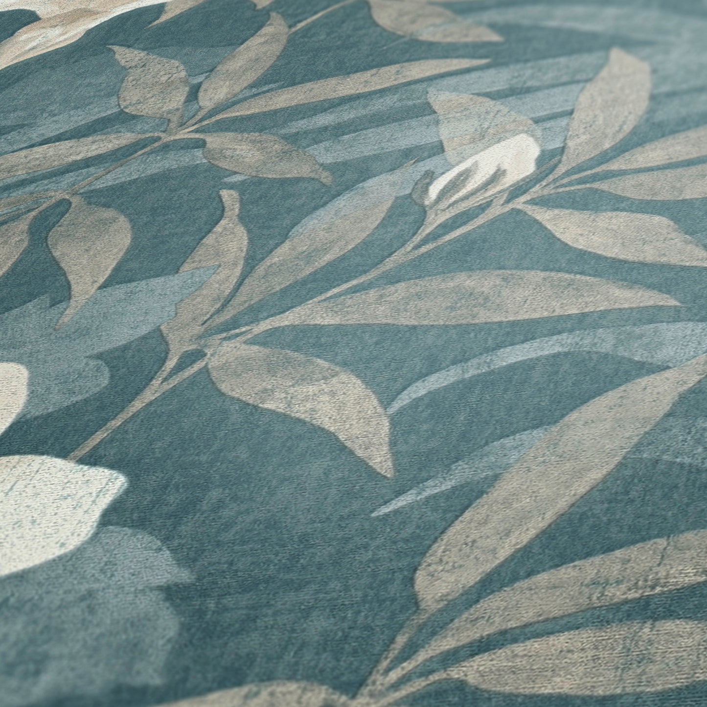 A.S. Création Blumentapete Beige 380285 Wandtapete Vliestapete Floral Vinyl