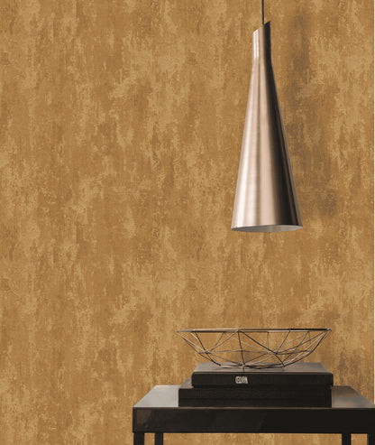 A.S. Création Unitapete Uni Gold 380443 Tapete Trendwall 2 Wandtapete Design