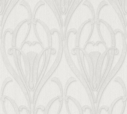 A.S. Création Barocktapete Barock Weiß 380913 Tapete Mata Hari Wandtapete Design