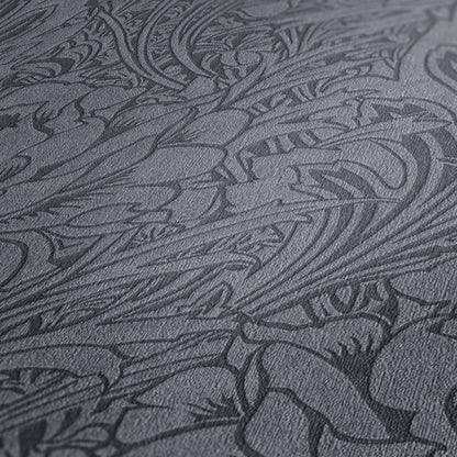 A.S. Création Blumentapete Anthrazit 380924 Tapete Mata Hari Wandtapete Design