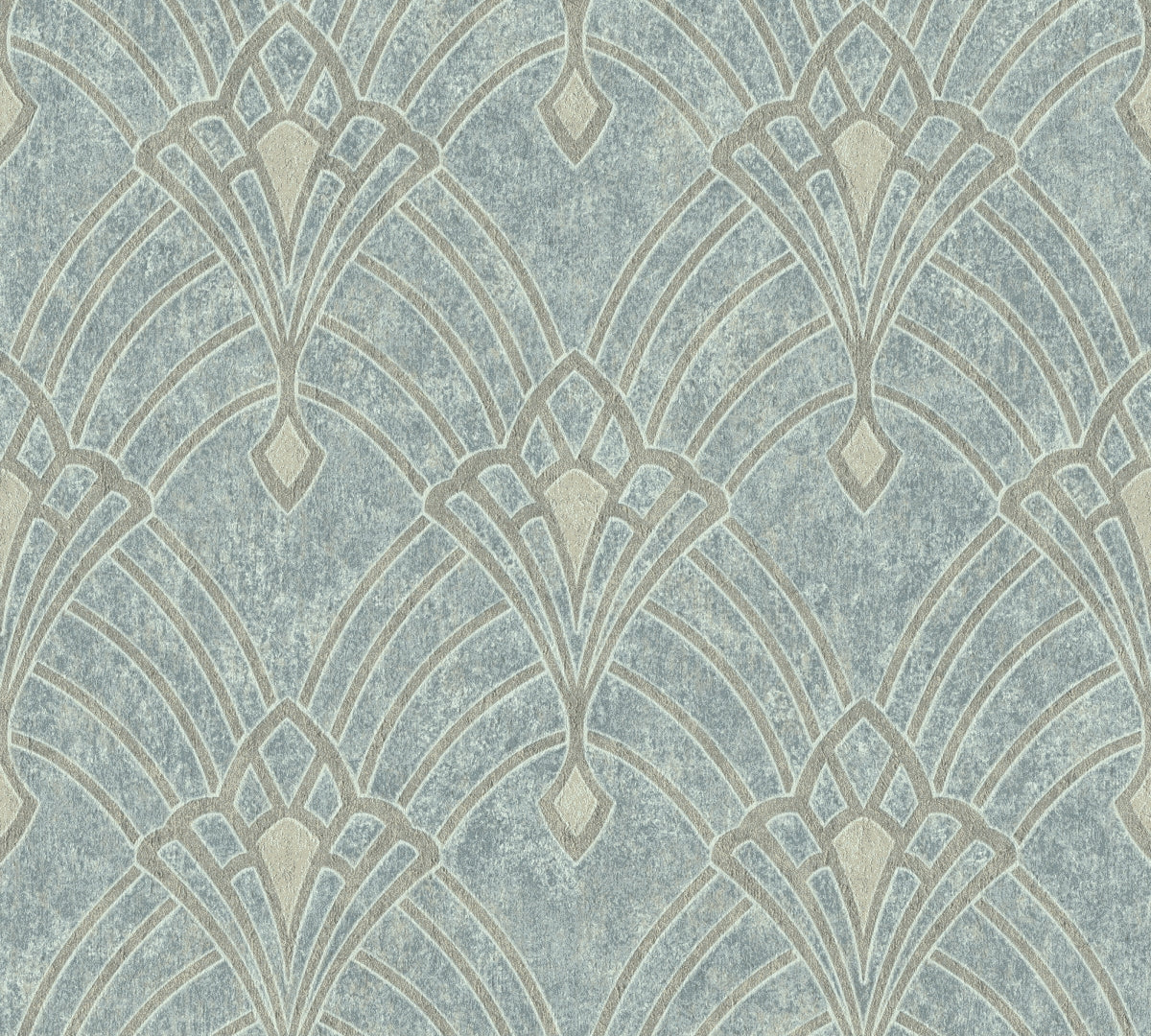 A.S. Création Orientalische Tapete Blau 380942 Tapete Mata Hari Wandtapete