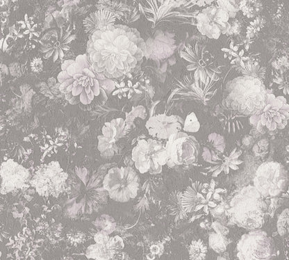A.S. Création Blumentapete Blumen floral Beige 380954 Mata Hari Wandtapete