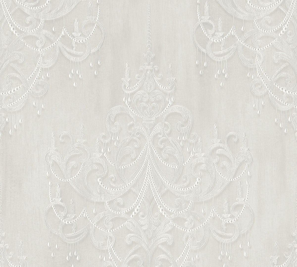 A.S. Création Barocktapete Barock Weiß 380962 Tapete Mata Hari Wandtapete Design