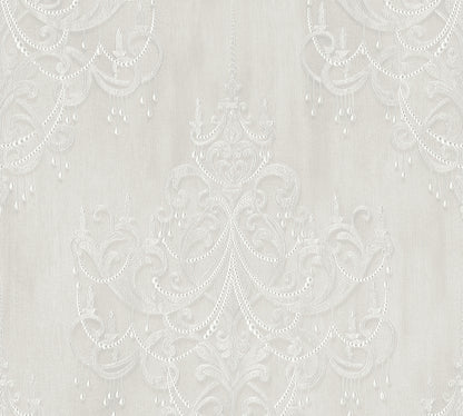 A.S. Création Barocktapete Barock Weiß 380962 Tapete Mata Hari Wandtapete Design