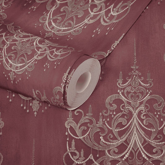A.S. Création Barocktapete Barock Rot 380963 Tapete Mata Hari Wandtapete Design