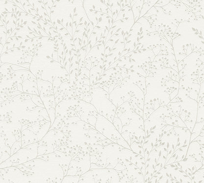 A.S. Création Blumentapete Blumen floral Weiß 381001 Trendwall 2 Wandtapete