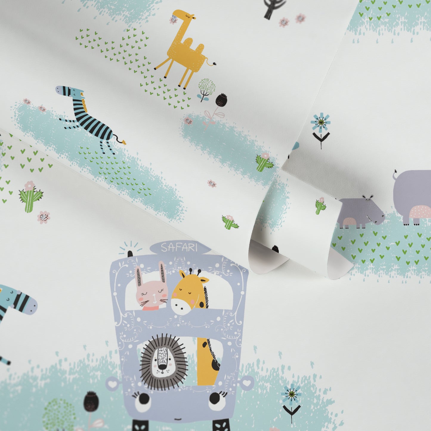 A.S. Création Kinderzimmertapete Bunt 381141 Wandtapete Vliestapete Kinder Vlies
