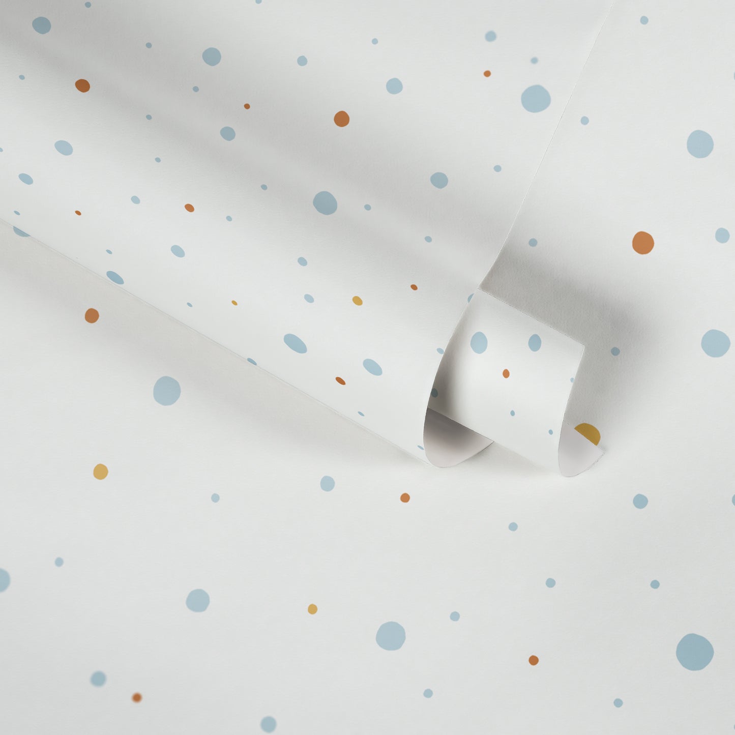 A.S. Création Tapete mit Punkten Blau 381162 Wandtapete Vliestapete Kinder Vlies