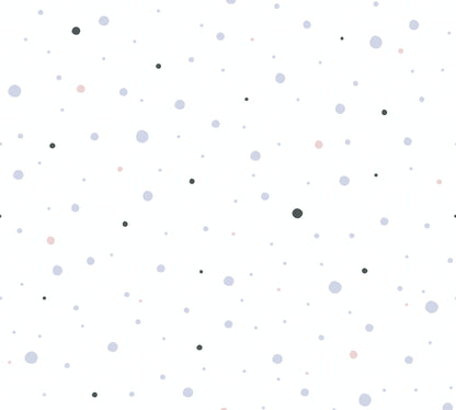 A.S. Création Tapete mit Punkten Grau 381163 Wandtapete Vliestapete Kinder Vlies