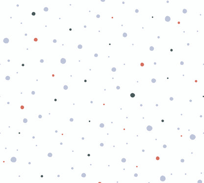 A.S. Création Tapete mit Punkten Grau 381164 Wandtapete Vliestapete Kinder Vlies