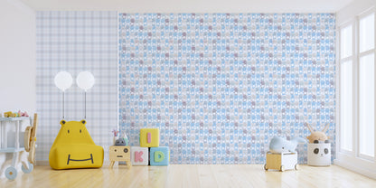 A.S. Création Kinderzimmertapete Blau 381223 Wandtapete Vliestapete Kinder Vlies