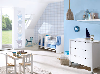 A.S. Création Kinderzimmertapete Blau 381223 Wandtapete Vliestapete Kinder Vlies