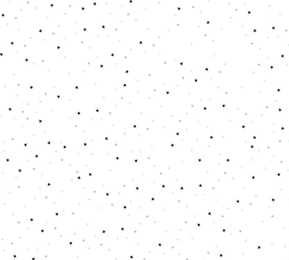 A.S. Création Tapete Sterne Blau 381231 Wandtapete Vliestapete Kinder Vlies