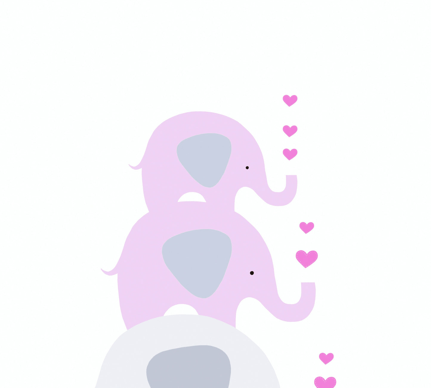 A.S. Création Tapete mit Tieren Rosa 381352 Wandtapete Vliestapete Kinder Vlies