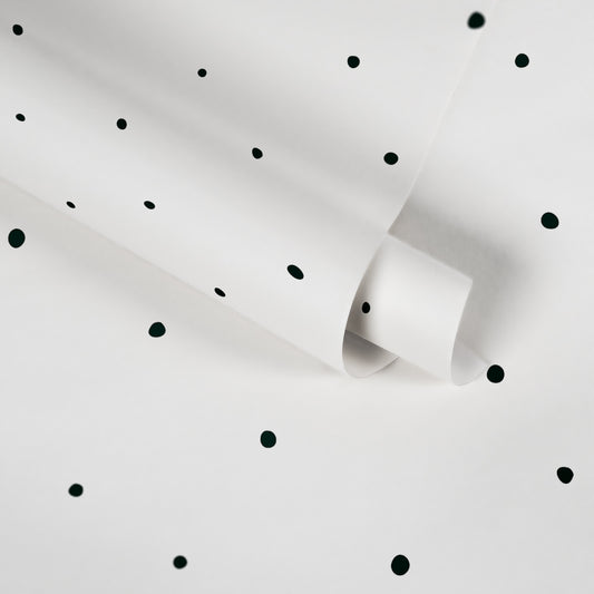 A.S. Création Tapete mit Punkten Schwarz 381391 Wandtapete Vliestapete Vlies