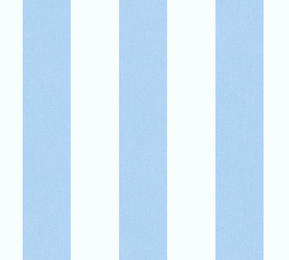 A.S. Création Streifentapete Blau 381485 Wandtapete Vliestapete Kinder Vlies
