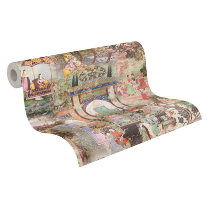 A.S. Création Orientalisch Grün 381741 Wandtapete Vlies Vlies Rolle Tapete