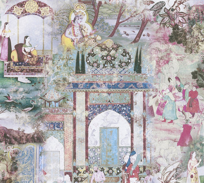 A.S. Création Orientalisch Rosa 381743 Wandtapete Vlies Vlies Rolle Tapete