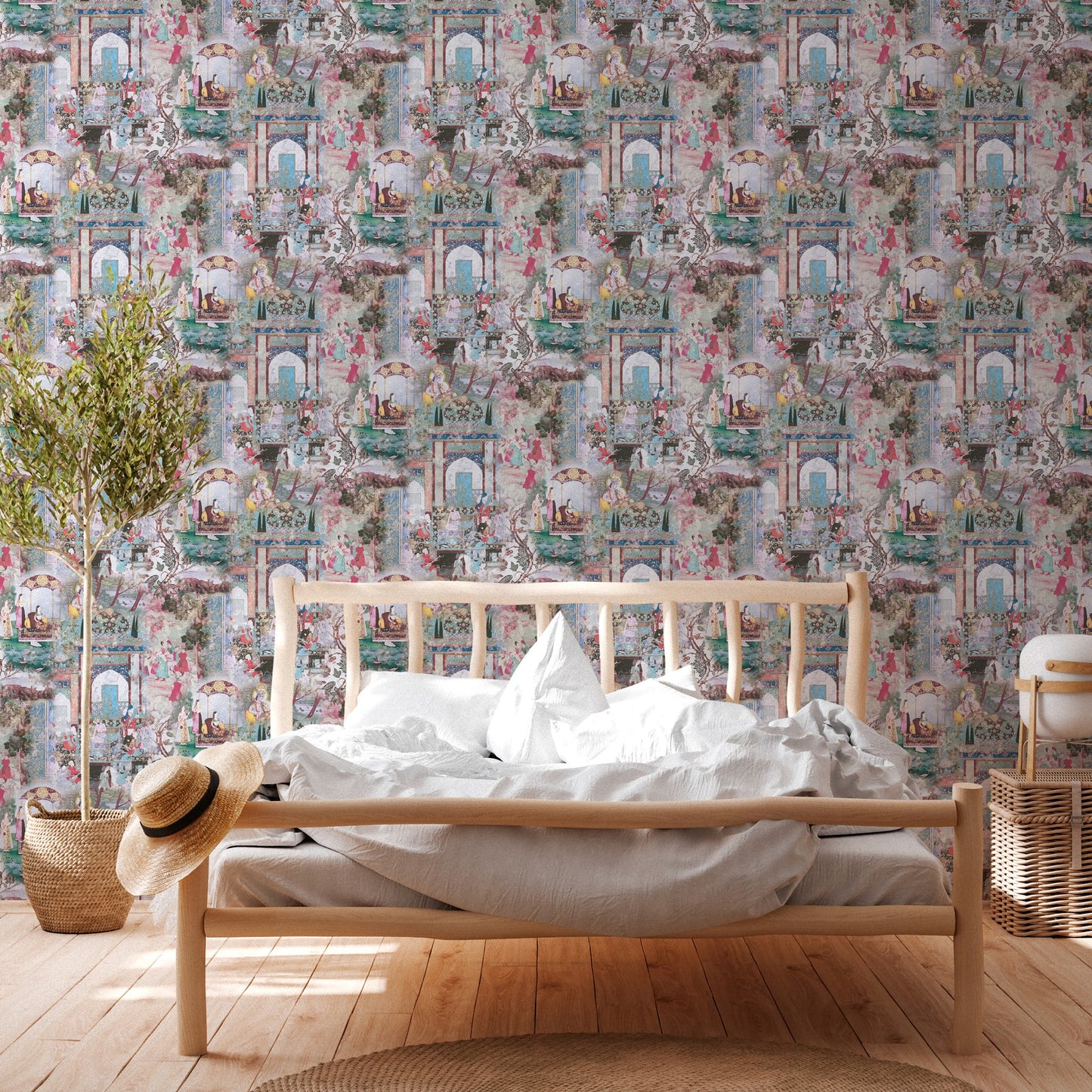 A.S. Création Orientalisch Rosa 381743 Wandtapete Vlies Vlies Rolle Tapete