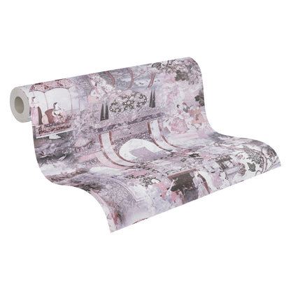 A.S. Création Orientalisch Rosa 381744 Wandtapete Vlies Vlies Rolle Tapete