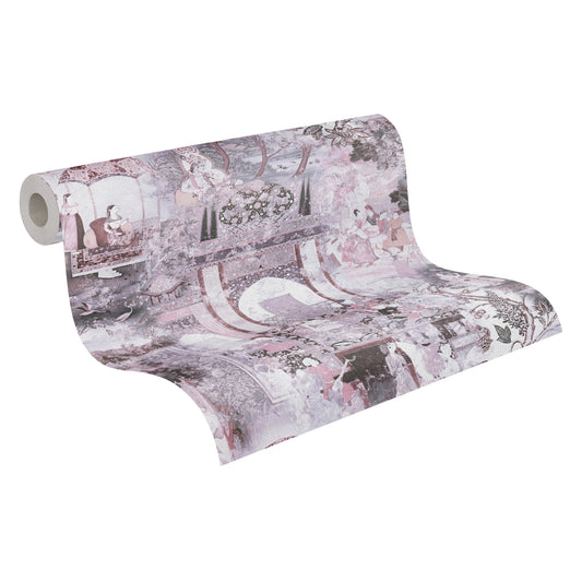 A.S. Création Orientalisch Rosa 381744 Wandtapete Vlies Vlies Rolle Tapete