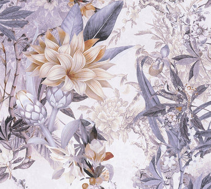 A.S. Création Blumentapete Blumen weiss 381772 Wandtapete Vlies Rolle Tapete