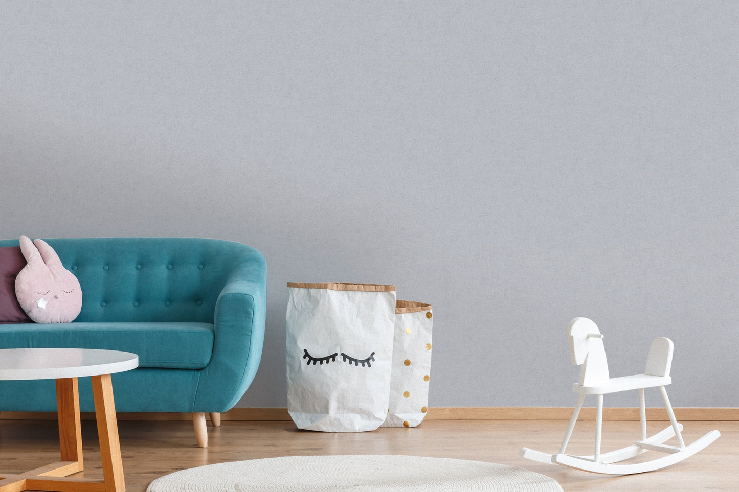 A.S. Création Uni Grau 381972 Wandtapete Vlies Vinyl Rolle Tapete Titanium 3