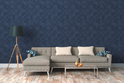 A.S. Création Design Blau 382005 Wandtapete Vlies Vinyl Rolle Tapete Titanium 3