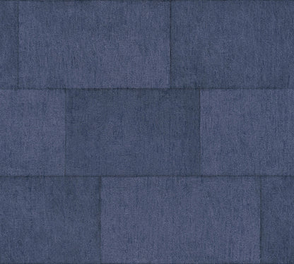 A.S. Création Steinoptik Blau 382015 Wandtapete Vlies Vinyl  Tapete Titanium 3