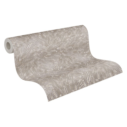 A.S. Création 3D Beige 382033 Wandtapete Vlies Vinyl Rolle Tapete Titanium 3