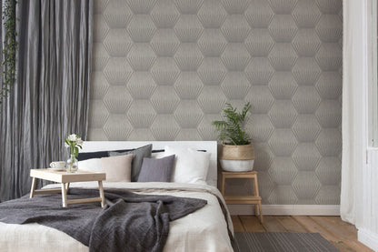 A.S. Création 3D Grau 382043 Wandtapete Vlies Vinyl Rolle Tapete Titanium 3