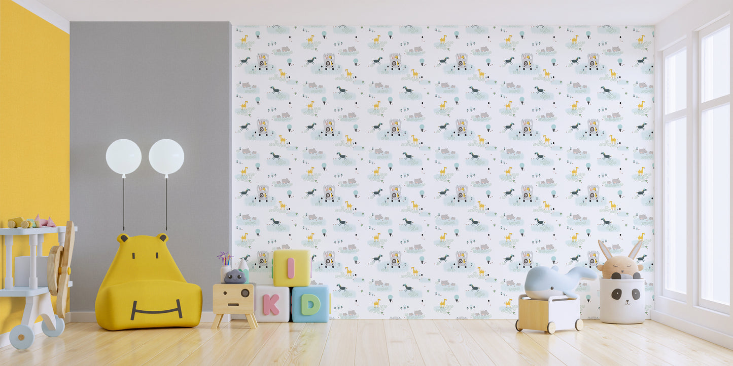 A.S. Création Uni Tapete Gelb 383143 Wandtapete Vliestapete Kinder Vlies Rolle