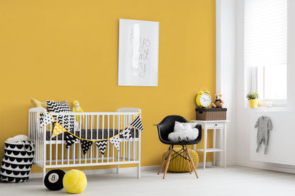 A.S. Création Uni Tapete Gelb 383143 Wandtapete Vliestapete Kinder Vlies Rolle